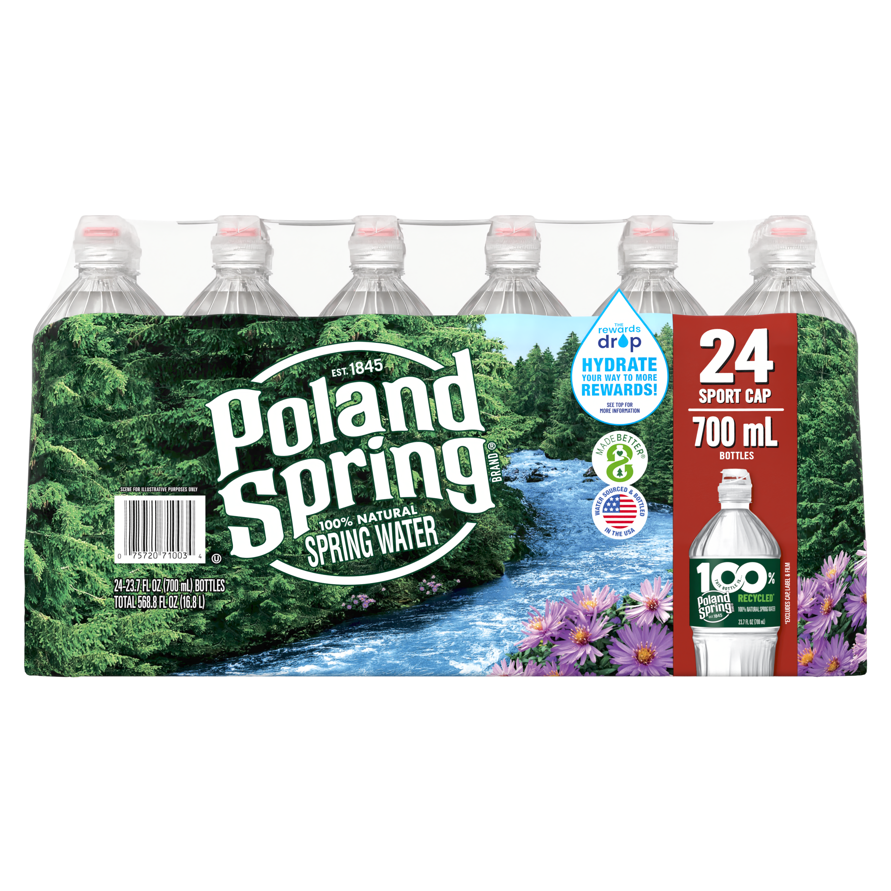 Poland Spring Water Cap