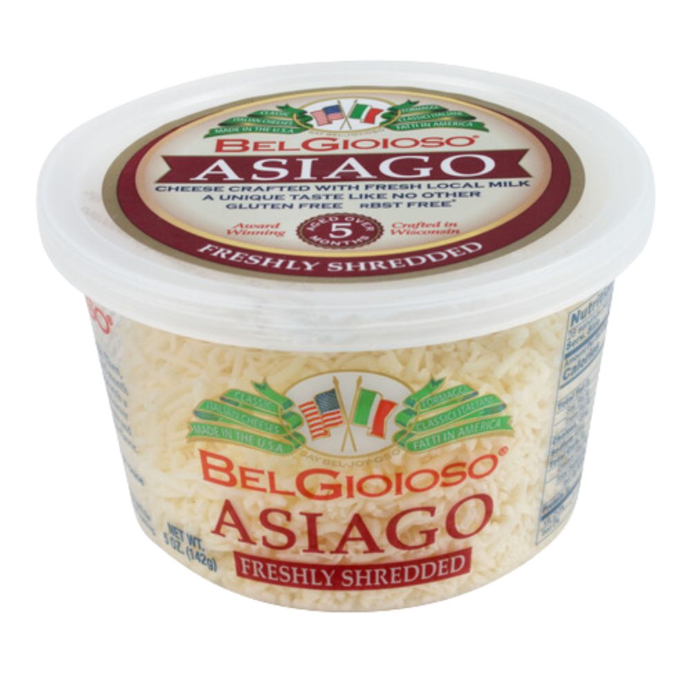 Shredded Asiago Cheese Cup