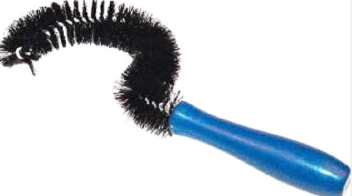 Curved Decanter Brush