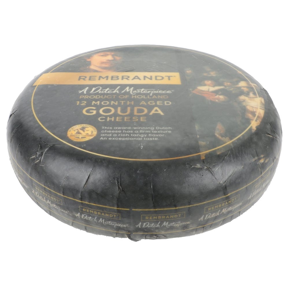 12 Month Aged Rembrandt Gouda Wheel