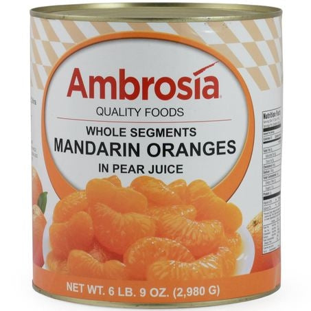 Whole Mandarin Orange in Pear Juice