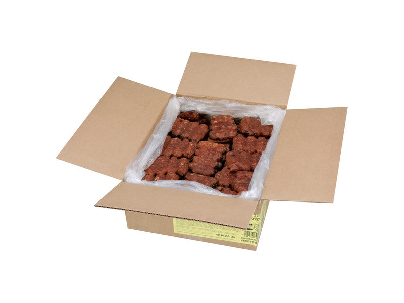 3.25oz Pork Rib Patties With Honey BBQ Sauce