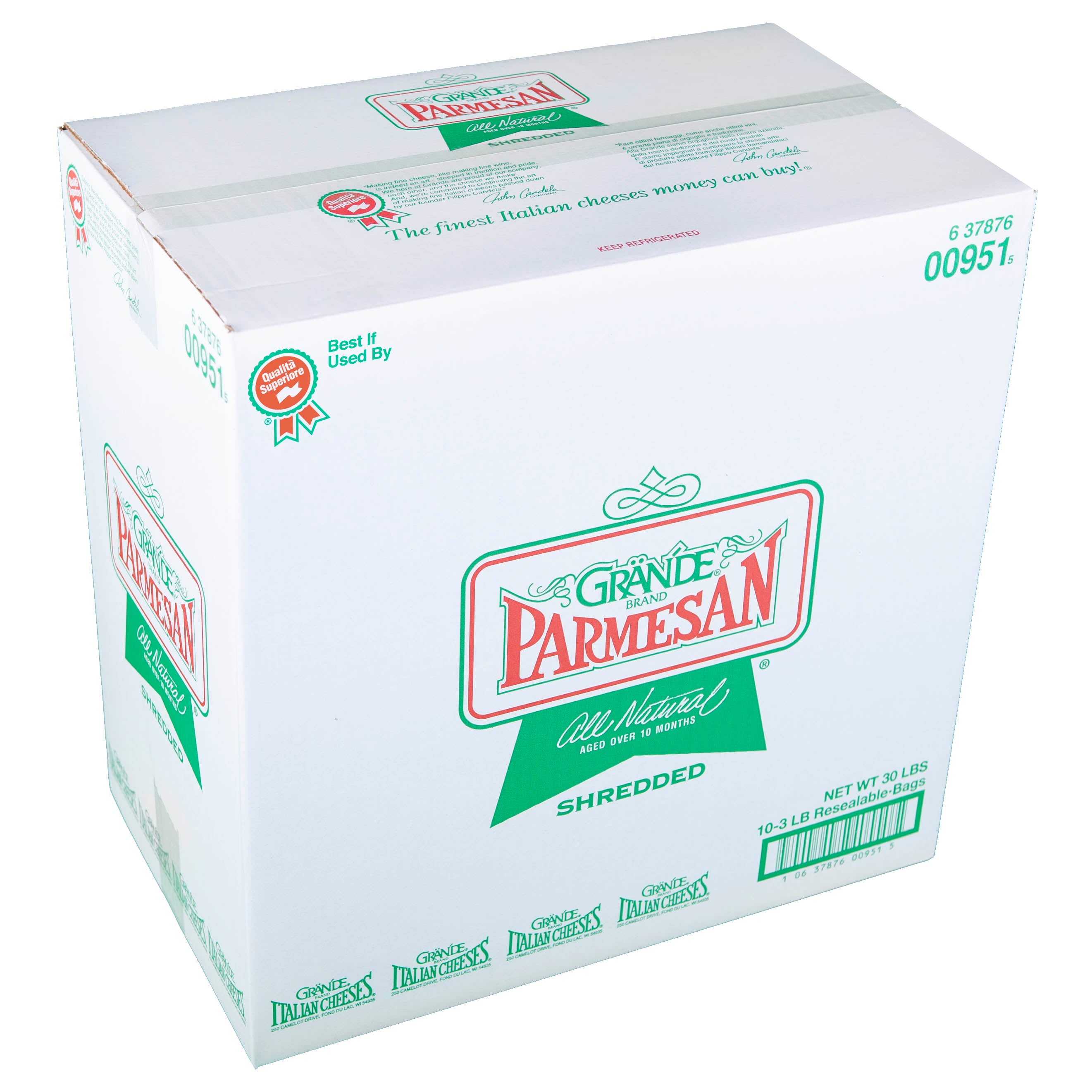 Shredded Parmesan Cheese