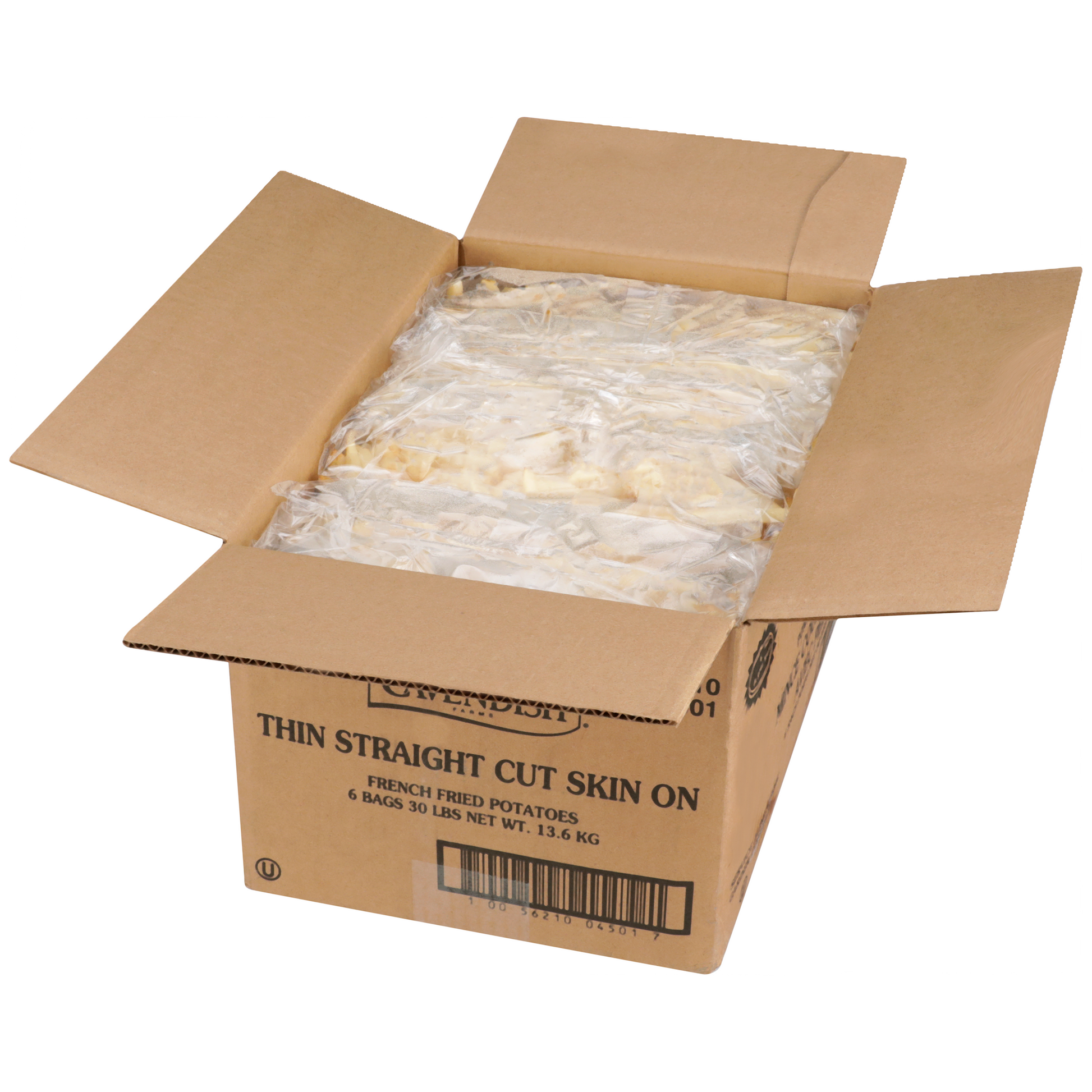 5/16 Inch Skin-On Thin Cut Fries