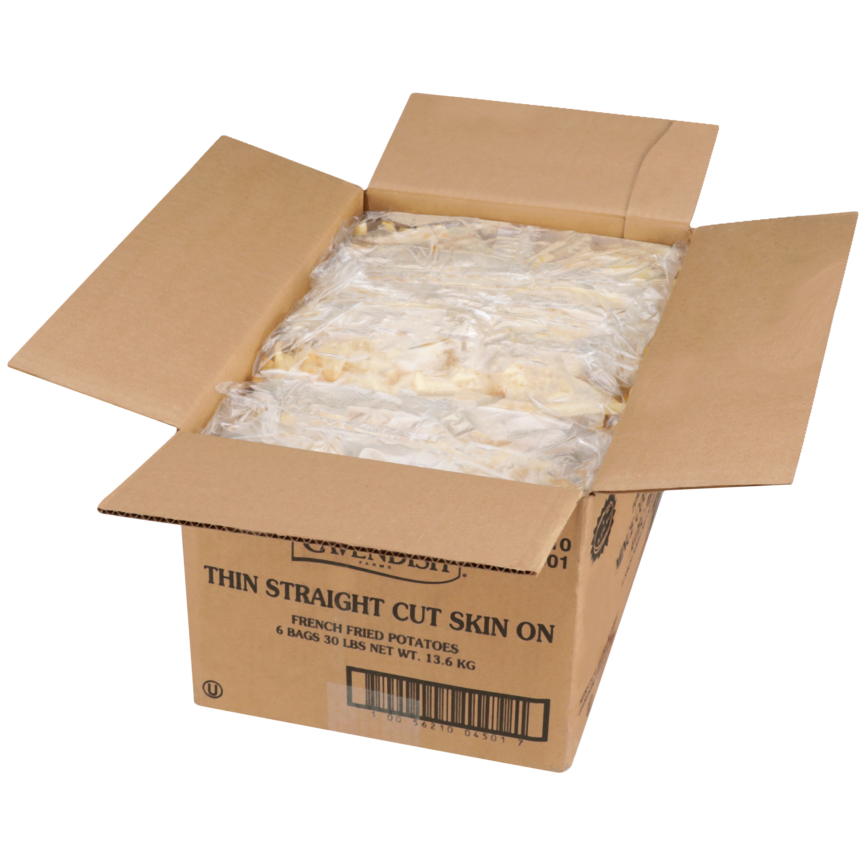 5/16 Inch Skin-On Thin Cut Fries