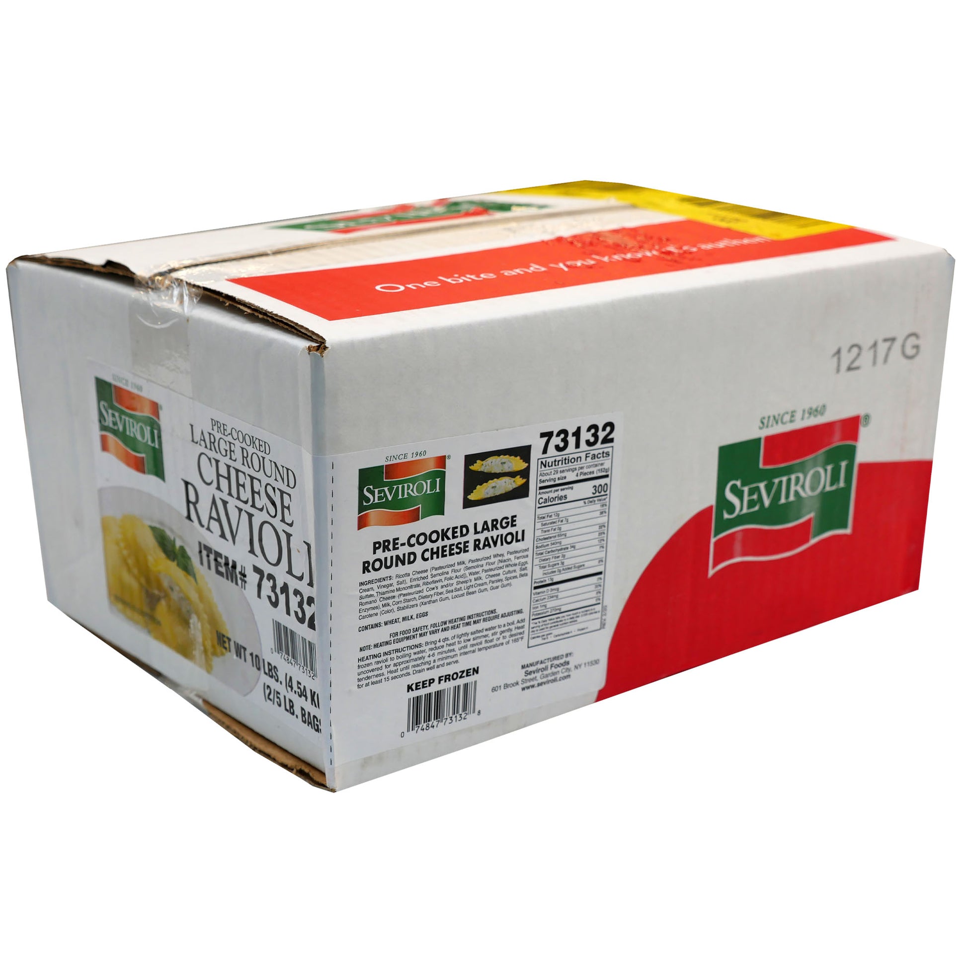 Large Round Cheese Ravioli