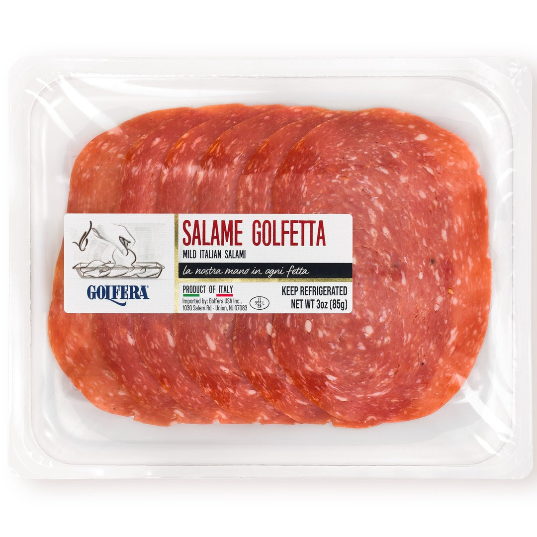 Sliced Golfetta Salami