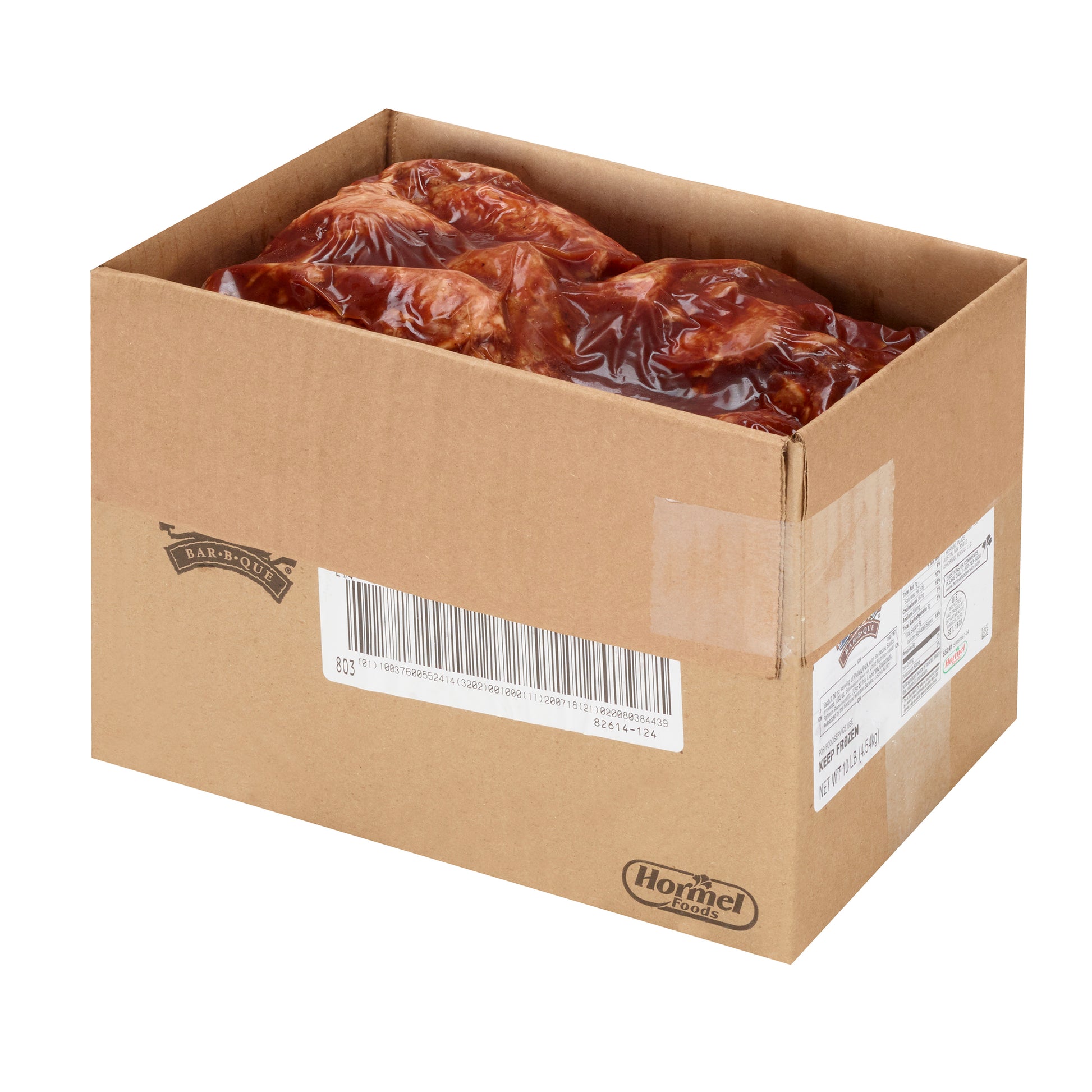 Cooked Saucy Blues Pulled Pork