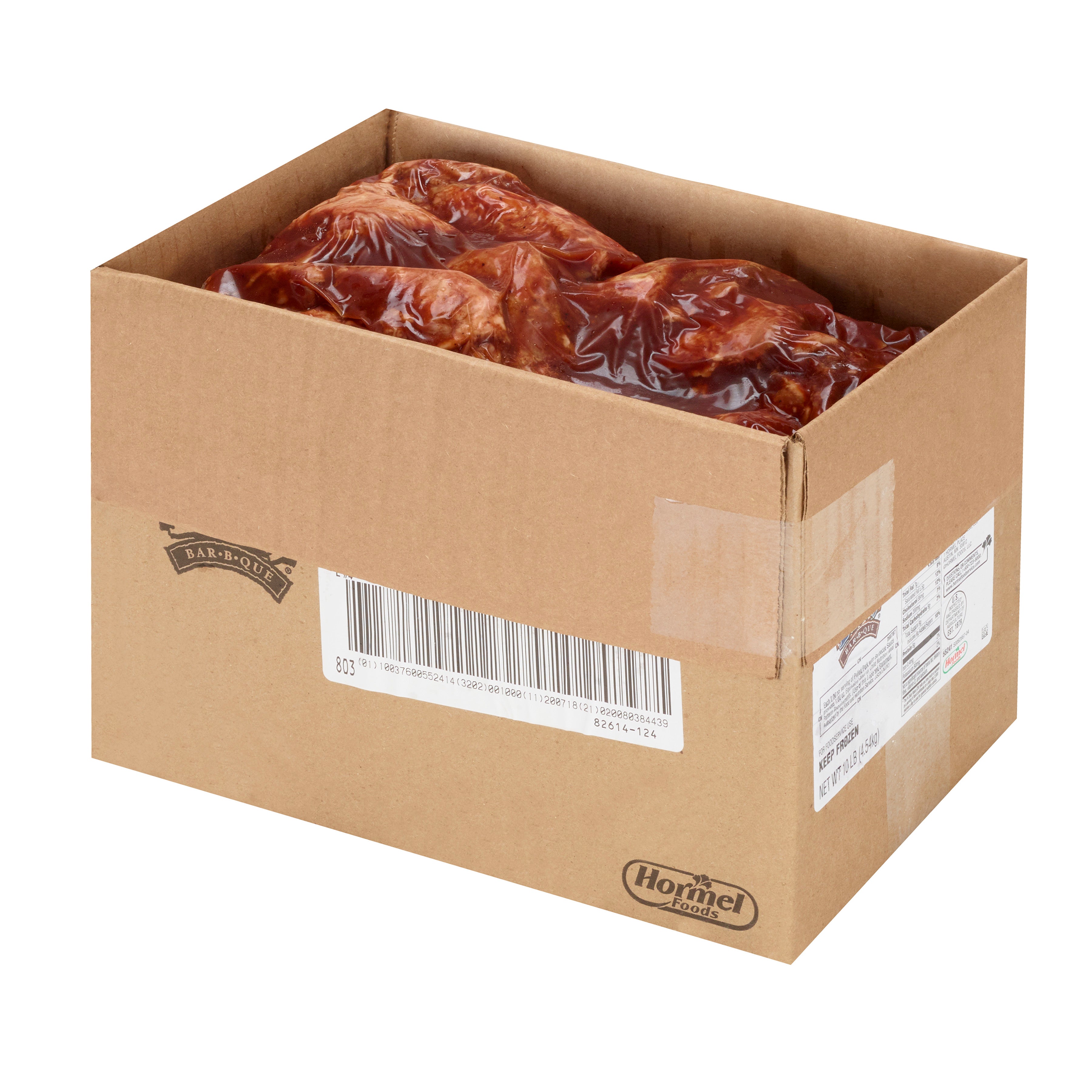 Cooked Saucy Blues Pulled Pork