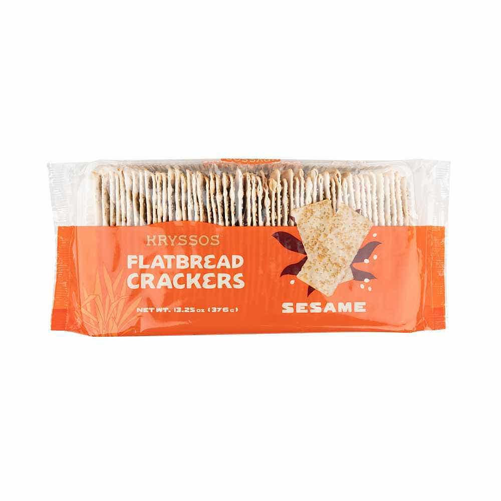 Sesame Flatbread Crackers Vegan