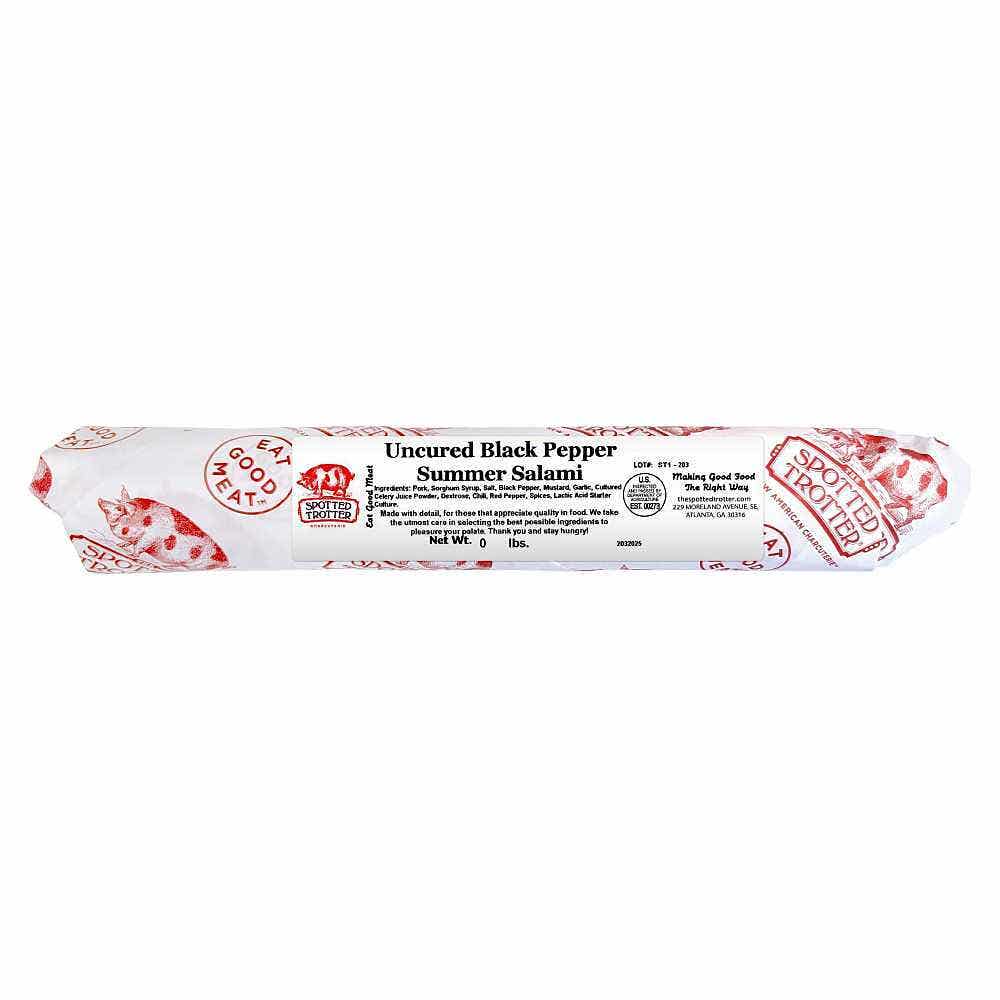 Black Pepper Summer Salami Uncured FS