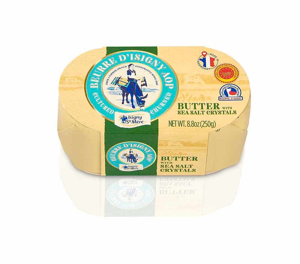 ISIGNY ST MERE BUTTER AOP SALTED 250G Each