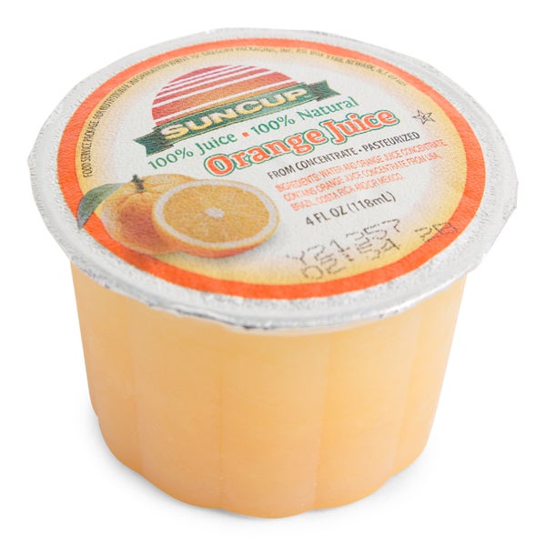 4oz Frozen Orange Juice Cup