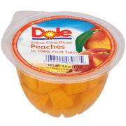 * Diced Peach In Juice