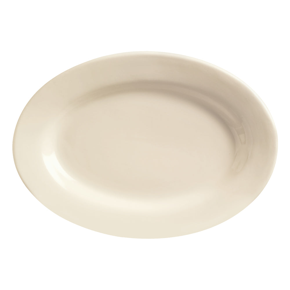 White Oval Platter 8in x 5in