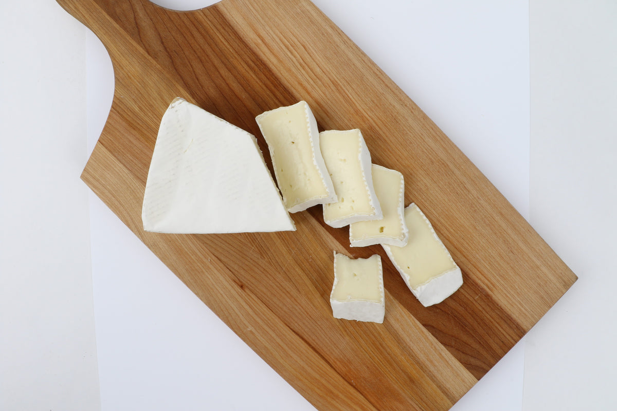 Foil Wrap Brie Wedge