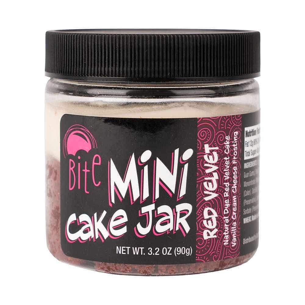 Red Velvet Mini Cake Jar