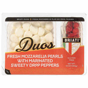 Mozzarella Pearls with Sweety Drop Peppers Duos
