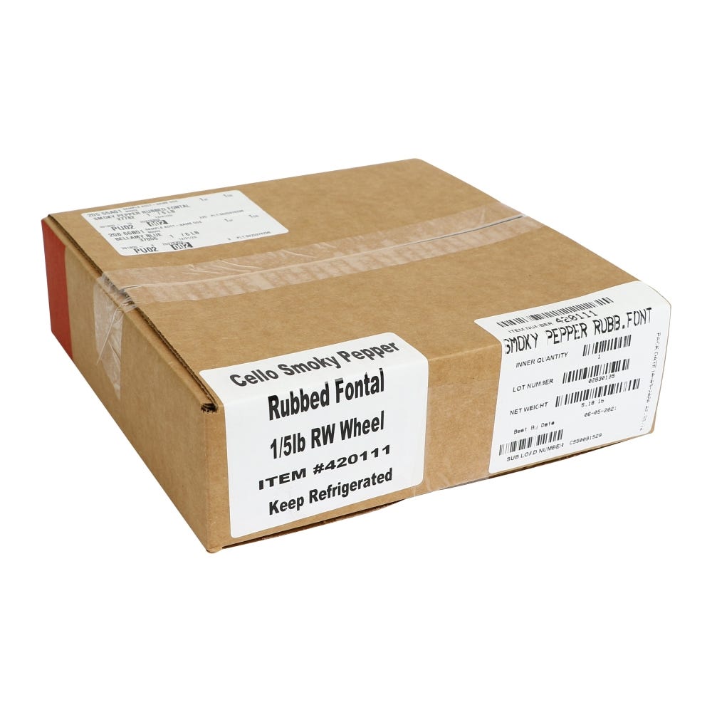 Smoky Pepper Rubbed Fontal Wheel