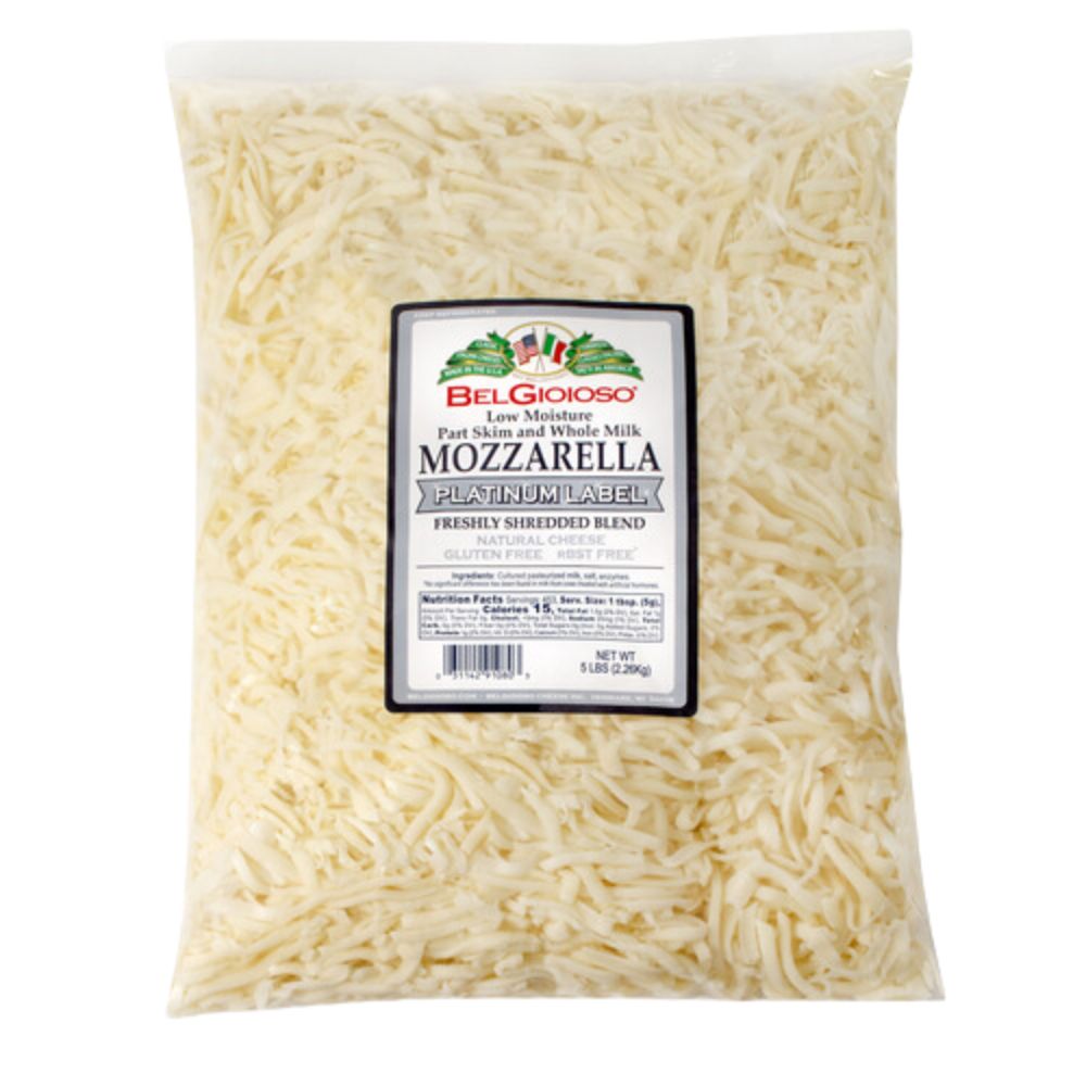 Whole Milk Shredded Mozzarella