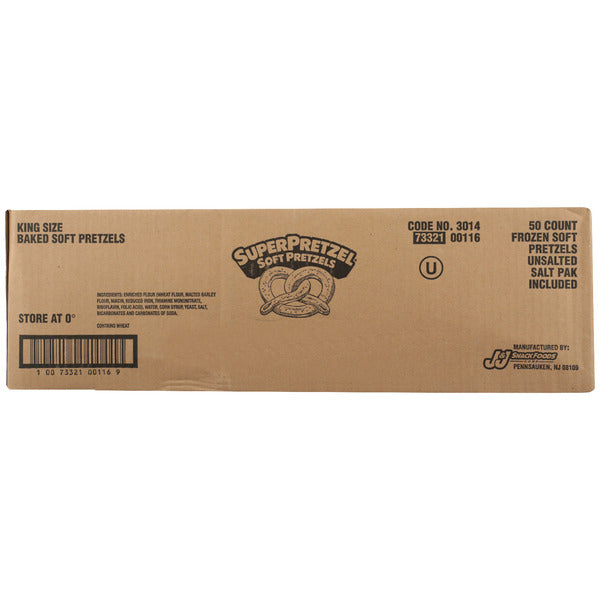 * 5oz King Size Soft Pretzel