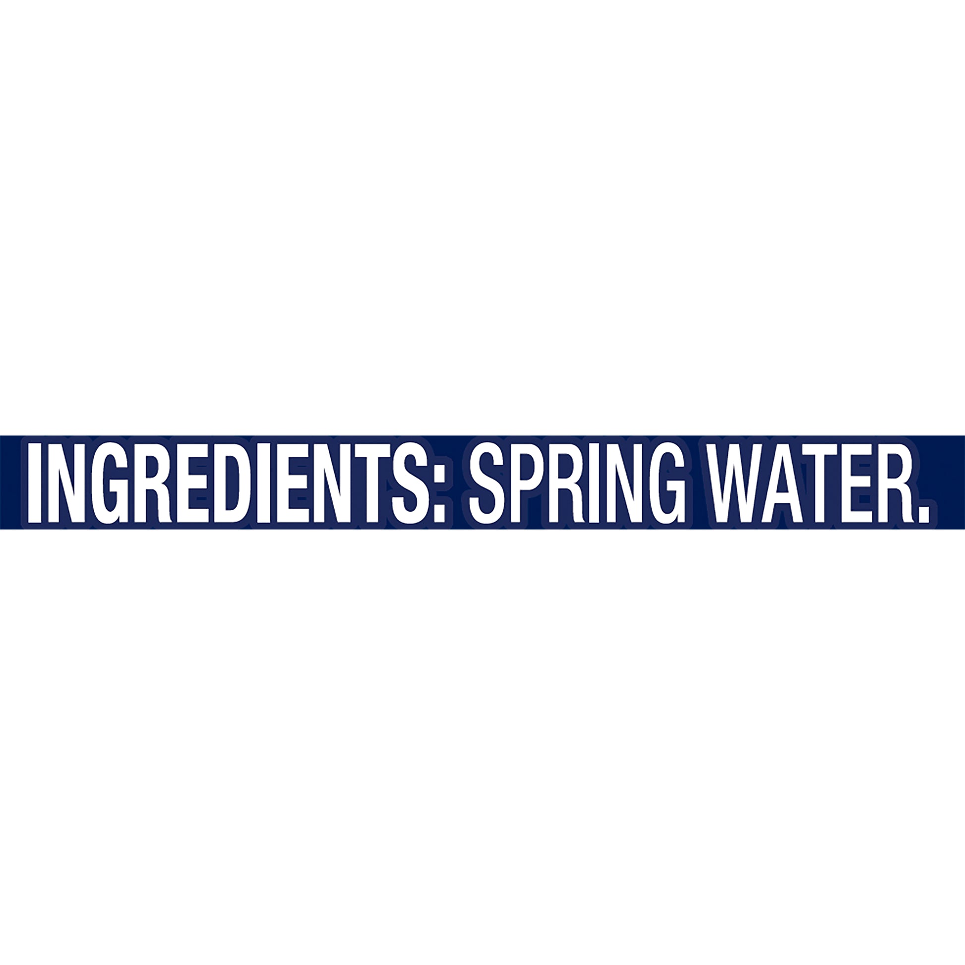 Spring Water