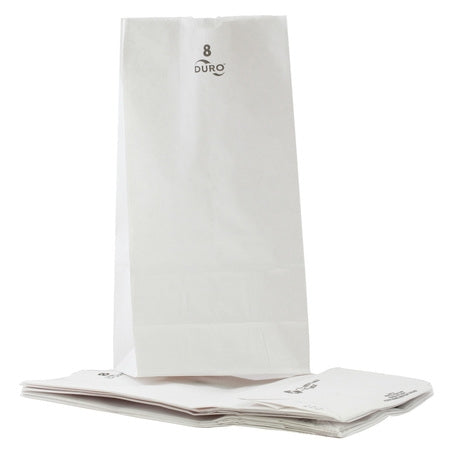 #8 White Paper Bag