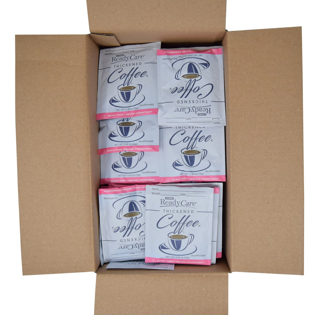 Thickened Coffee Powder Nectar Consistency
