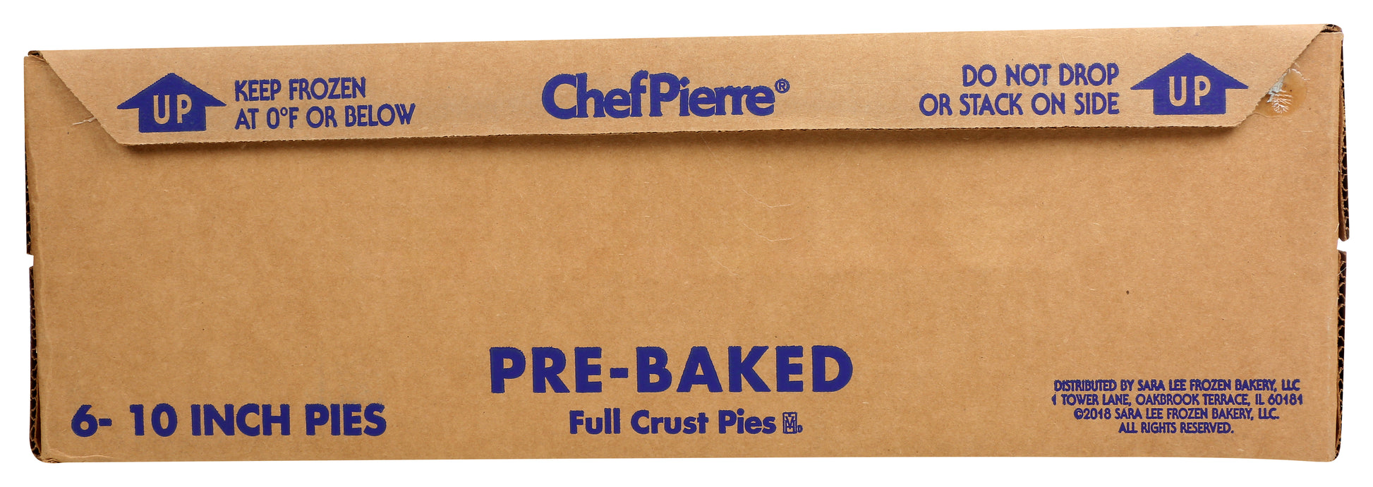 * 10in Prebaked Apple Pie