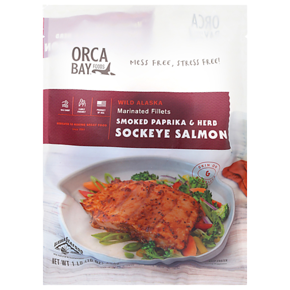 Smoked Salmon Sockeye with Paprika and Herbs