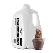 Chocolate Dairy Soft Serve Gelato