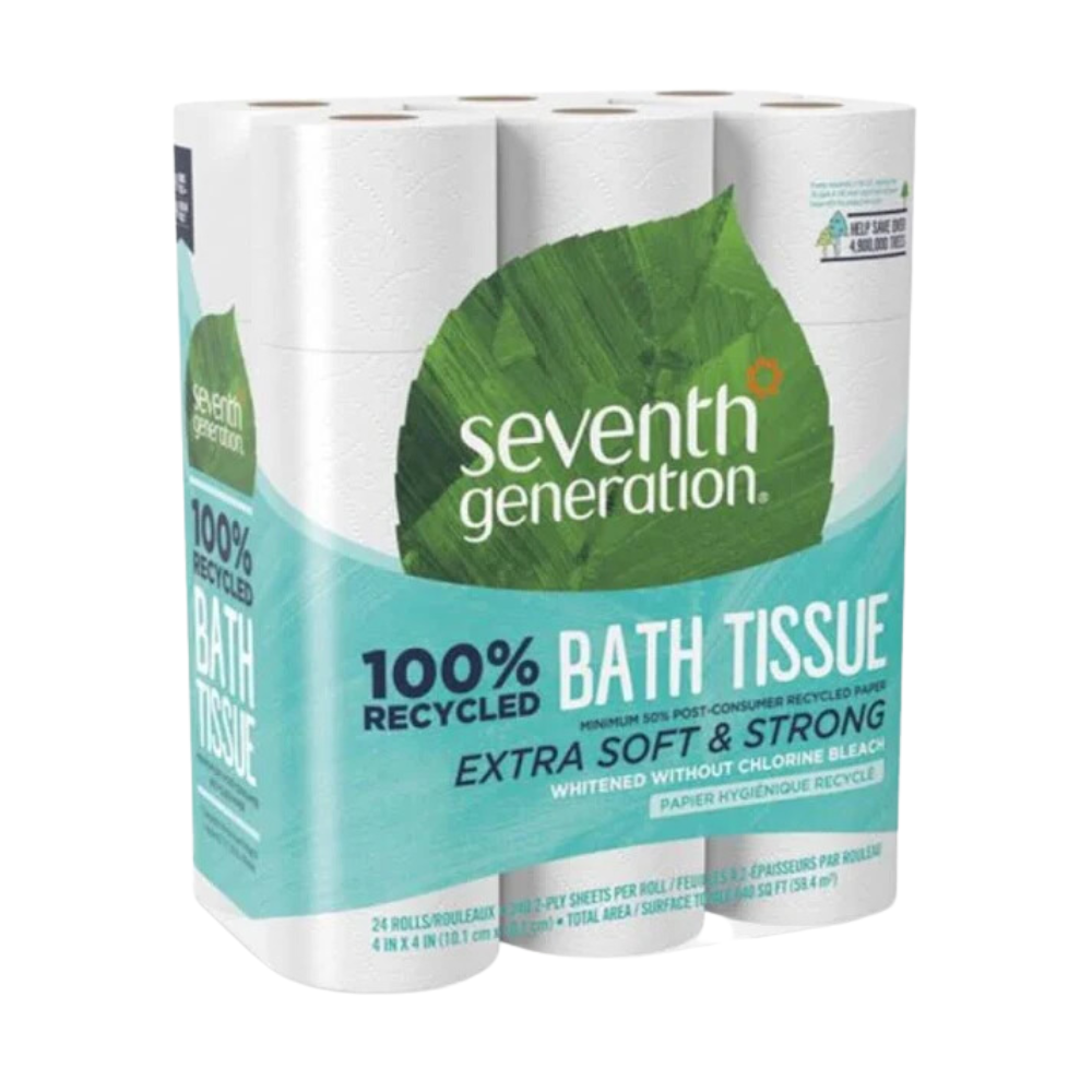 2 Ply White Toilet Tissue