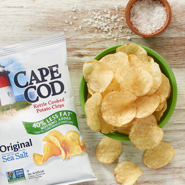 Cape Cod Potato Chips with Less Fat