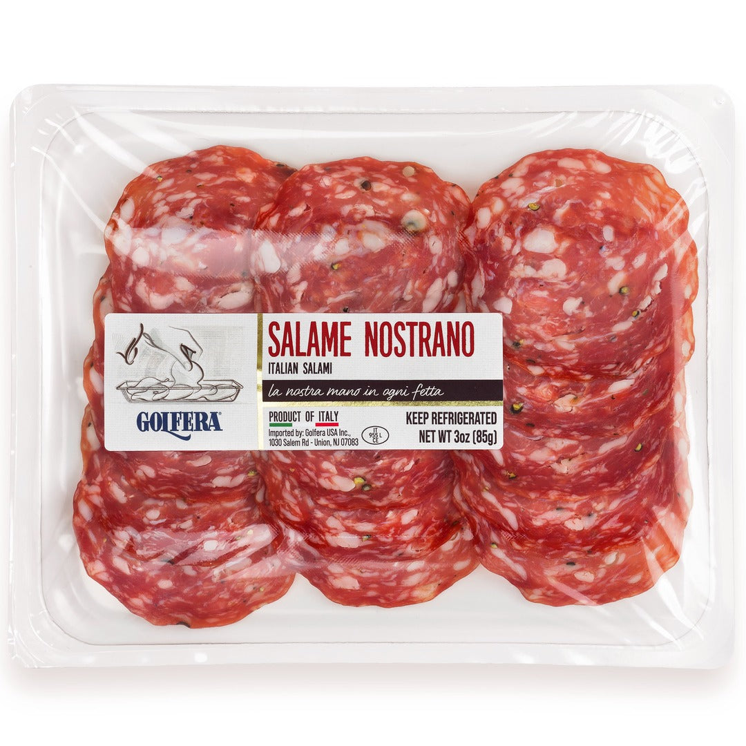 Sliced Nostrano Salami