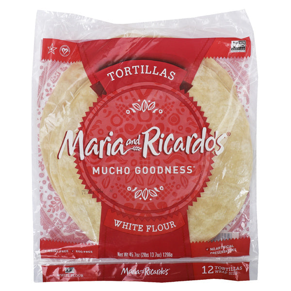12in White Flour Tortilla