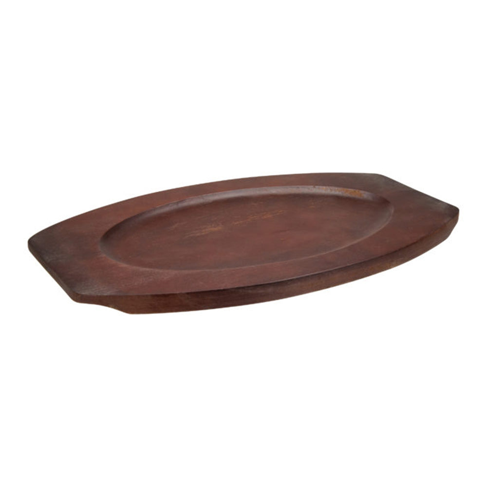 12in Wood Liner Sizzle Platter