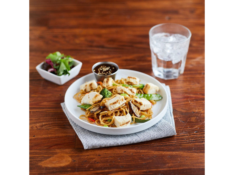 Grilled Diced Chicken Breast Cooked