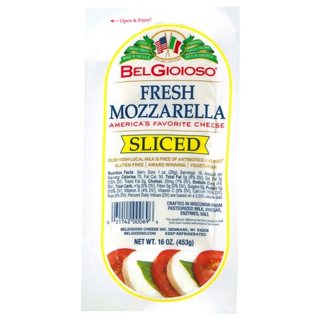 Fresh Sliced Mozzarella
