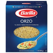 * Orzo Pasta