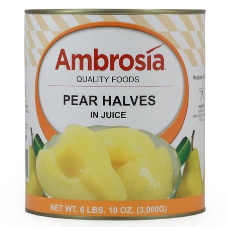 Pear Halves in Natural Juice