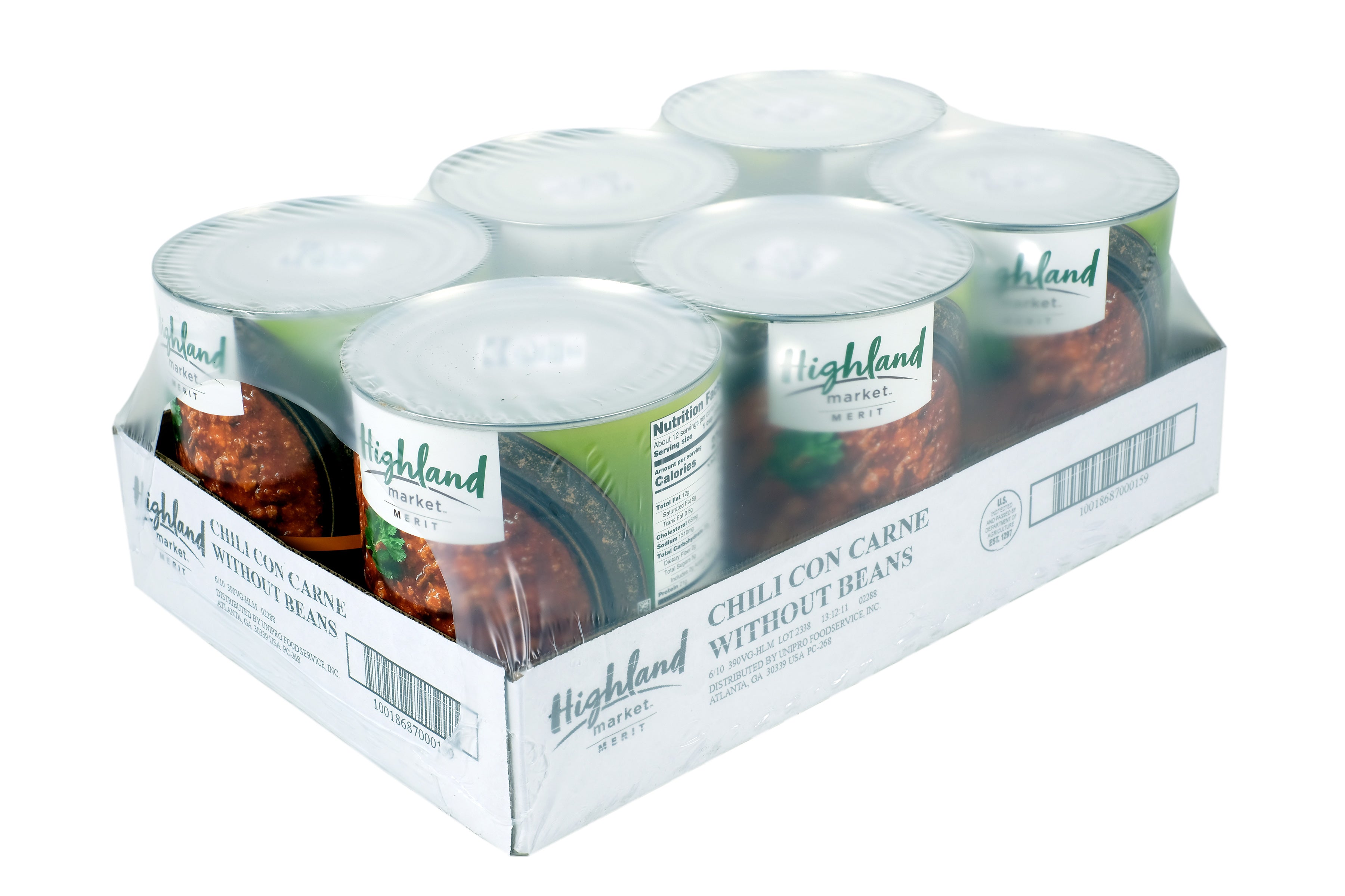 Chili Con Carne No Beans Zero Trans Fat