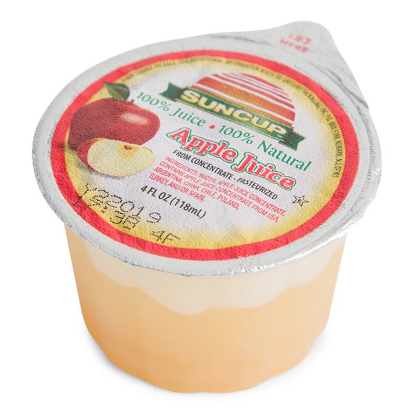 Apple Juice Frozen 4oz Cup