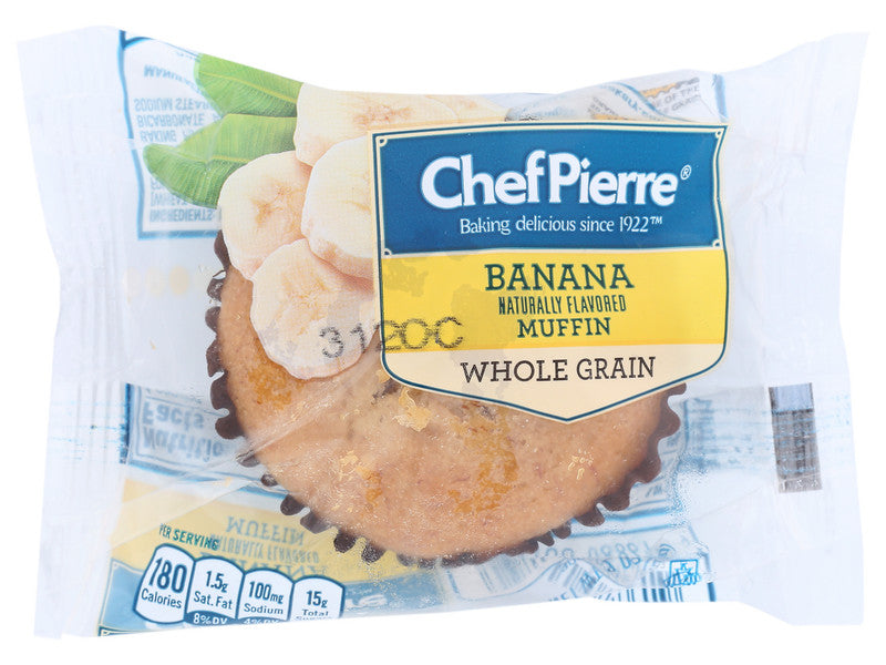 Individually Wrapped 51% Whole Grain Banana Muff