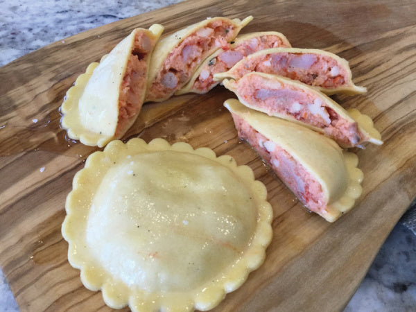 Large Round Lobster Ravioli