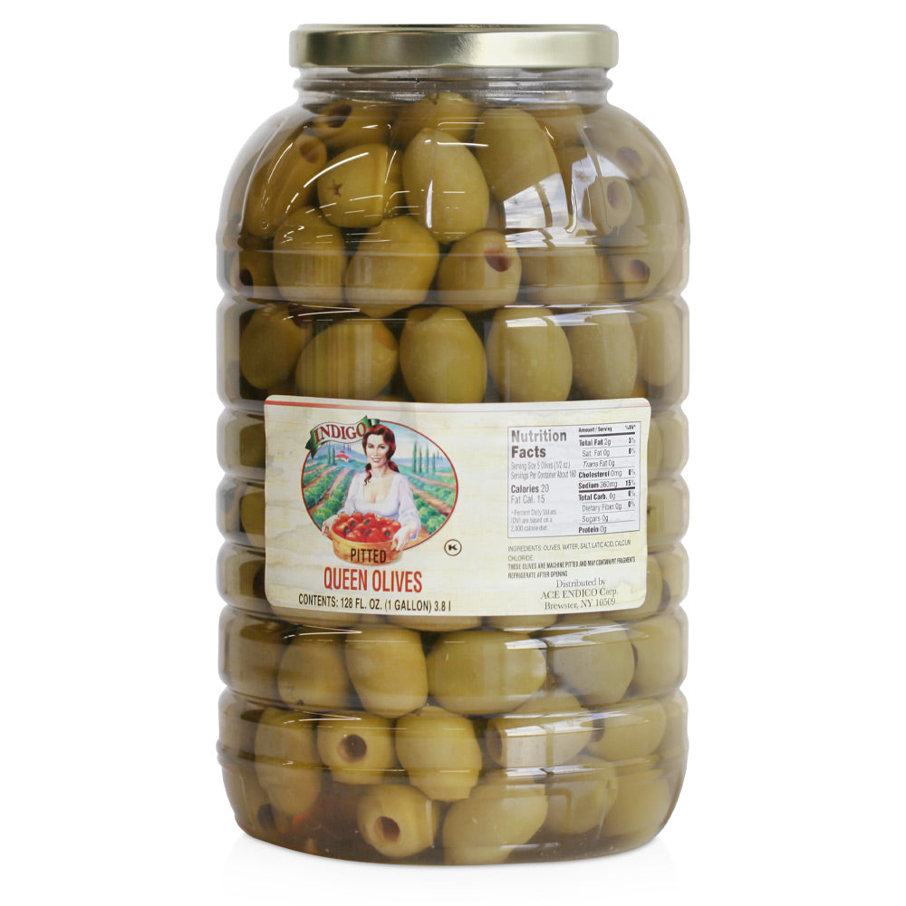 Green Jumbo Pitted Olive