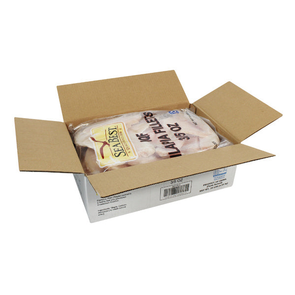 Tilapia Fillets 3/5oz IQF