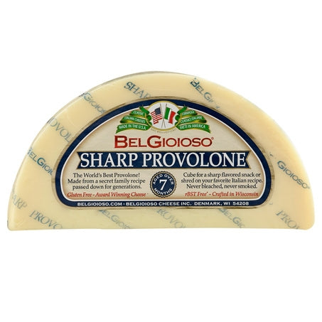 Sharp Provolone Cheese Wedge