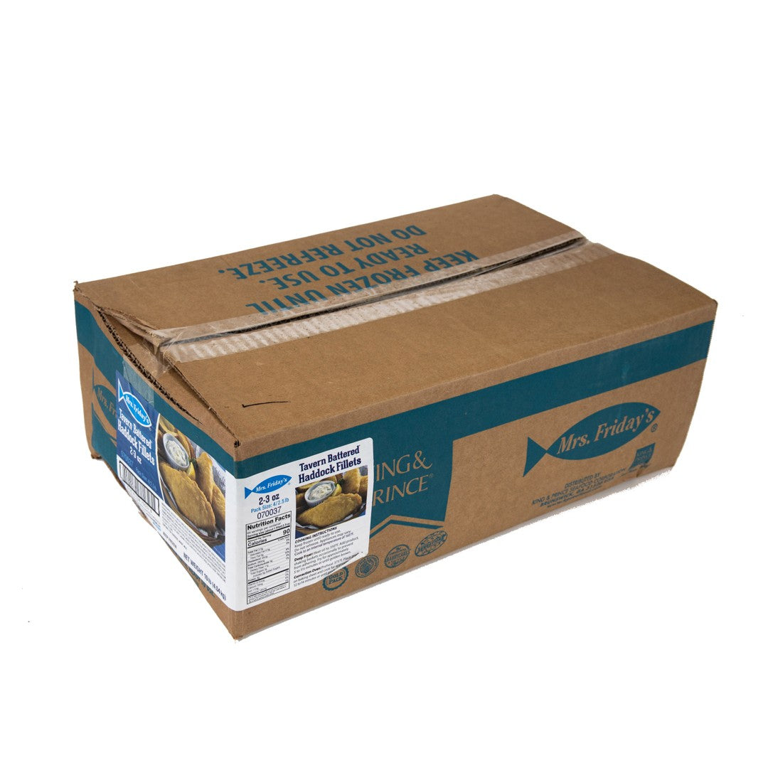 Battered Haddock Fillet 2-3oz