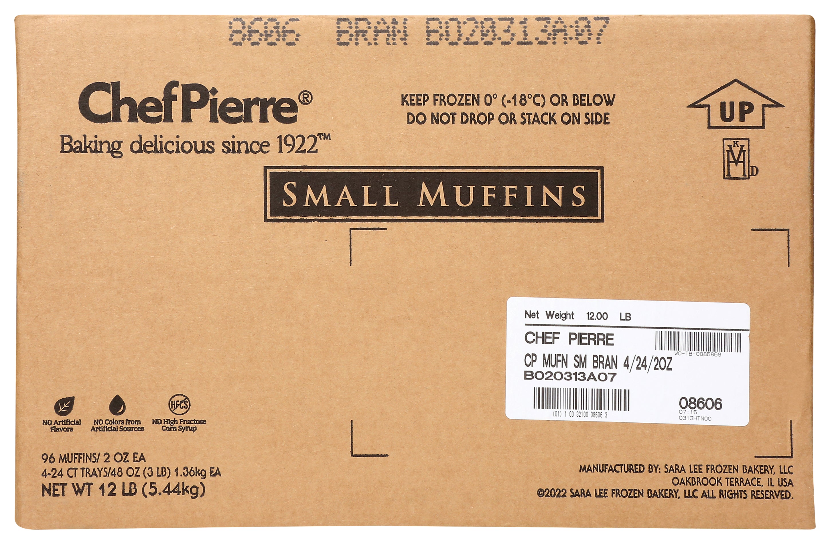 * Bran Muffins 2oz