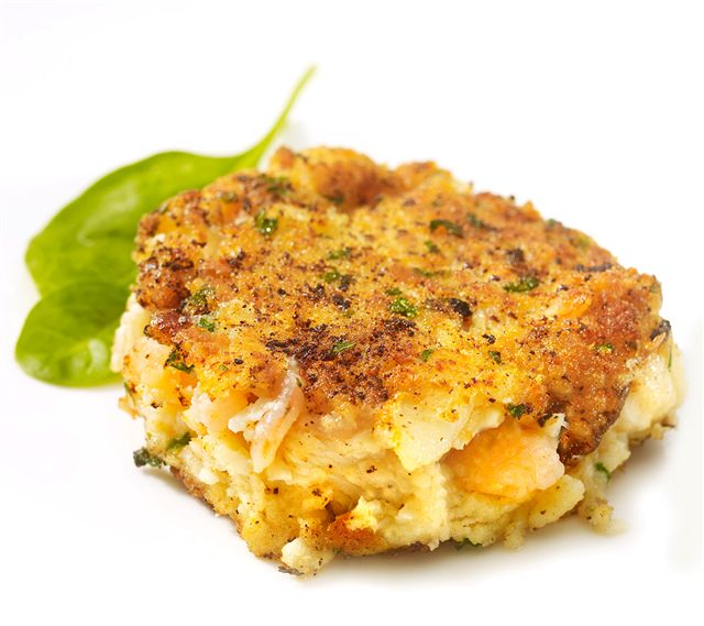 Scallop/Crab/Shrimp Seafood Cake